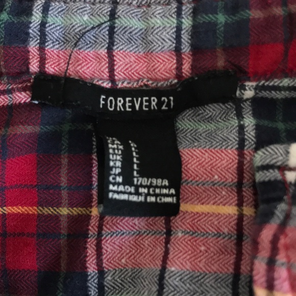 Forever 21 Flannel - Picture 2 of 2